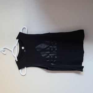 Adidas Black Sleeveless Shirt